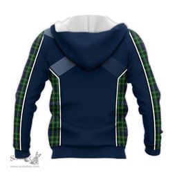 ScotsTee Shop Scottish Graham of Montrose Clan Scottish Crest and Scottish Thistle Sport Tartan Hoodie