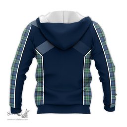 ScotsTee Shop Scottish Leslie Hunting Ancient Clan Scottish Crest and Scottish Thistle Sport Tartan Hoodie