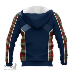 ScotsTee Shop Scottish MacGill Clan Scottish Crest and Scottish Thistle Sport Tartan Hoodie