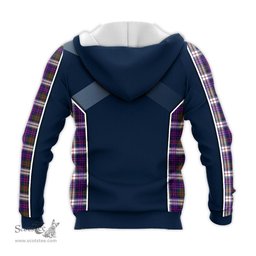 ScotsTee Shop Scottish MacDonald Dress Modern Clan Scottish Crest and Scottish Thistle Sport Tartan Hoodie