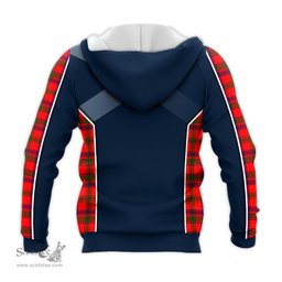 ScotsTee Shop Scottish MacColl Modern Clan Scottish Crest and Scottish Thistle Sport Tartan Hoodie