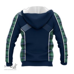 ScotsTee Shop Scottish MacDonald of the Isles Hunting Ancient Clan Scottish Crest and Scottish Thistle Sport Tartan Hoodie