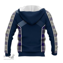 ScotsTee Shop Scottish Livingston Dress Clan Scottish Crest and Scottish Thistle Sport Tartan Hoodie