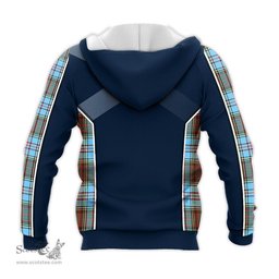 ScotsTee Shop Scottish Anderson Ancient Clan Scottish Crest and Scottish Thistle Sport Tartan Hoodie