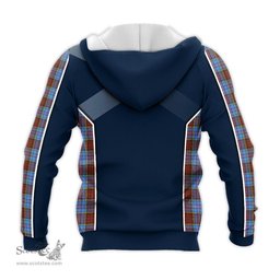 ScotsTee Shop Scottish Anderson Modern Clan Scottish Crest and Scottish Thistle Sport Tartan Hoodie