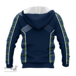 ScotsTee Shop Scottish Baird Ancient Clan Scottish Crest and Scottish Thistle Sport Tartan Hoodie