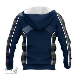 ScotsTee Shop Scottish Colquhoun Dress Clan Scottish Crest and Scottish Thistle Sport Tartan Hoodie