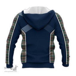 ScotsTee Shop Scottish Craig Ancient Clan Scottish Crest and Scottish Thistle Sport Tartan Hoodie