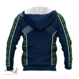 ScotsTee Shop Scottish Duncan Modern Clan Scottish Crest and Scottish Thistle Sport Tartan Hoodie