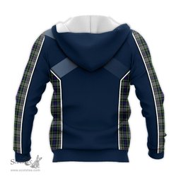 ScotsTee Shop Scottish Davidson of Tulloch Dress Clan Scottish Crest and Scottish Thistle Sport Tartan Hoodie