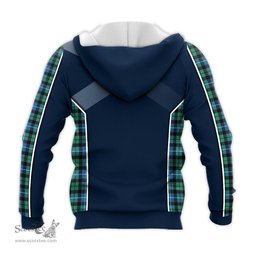 ScotsTee Shop Scottish Galbraith Ancient Clan Scottish Crest and Scottish Thistle Sport Tartan Hoodie