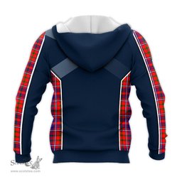 ScotsTee Shop Scottish Cameron of Lochiel Modern Clan Scottish Crest and Scottish Thistle Sport Tartan Hoodie