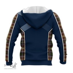 ScotsTee Shop Scottish MacKay of Strathnaver Clan Scottish Crest and Scottish Thistle Sport Tartan Hoodie