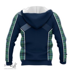 ScotsTee Shop Scottish MacNeil of Colonsay Ancient Clan Scottish Crest and Scottish Thistle Sport Tartan Hoodie