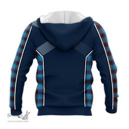ScotsTee Shop Scottish Home Ancient Clan Scottish Crest and Scottish Thistle Sport Tartan Hoodie