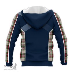 ScotsTee Shop Scottish MacLean Dress Clan Scottish Crest and Scottish Thistle Sport Tartan Hoodie