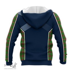 ScotsTee Shop Scottish MacKinnon Hunting Modern Clan Scottish Crest and Scottish Thistle Sport Tartan Hoodie