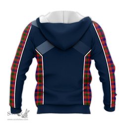 ScotsTee Shop Scottish MacIntyre Modern Clan Scottish Crest and Scottish Thistle Sport Tartan Hoodie