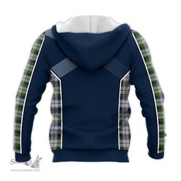 ScotsTee Shop Scottish MacNaughton Dress Clan Scottish Crest and Scottish Thistle Sport Tartan Hoodie