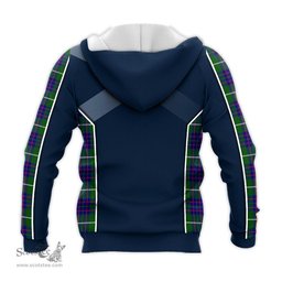 ScotsTee Shop Scottish MacIntyre Hunting Modern Clan Scottish Crest and Scottish Thistle Sport Tartan Hoodie