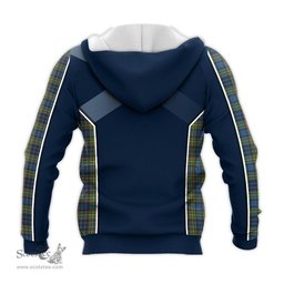 ScotsTee Shop Scottish MacLellan Ancient Clan Scottish Crest and Scottish Thistle Sport Tartan Hoodie