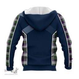 ScotsTee Shop Scottish MacCallum Dress Clan Scottish Crest and Scottish Thistle Sport Tartan Hoodie