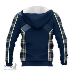ScotsTee Shop Scottish MacLeod Of Californian Clan Scottish Crest and Scottish Thistle Sport Tartan Hoodie