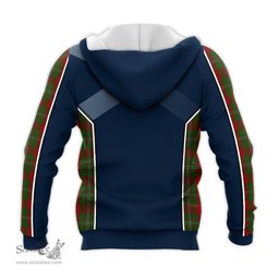 ScotsTee Shop Scottish Strange Clan Scottish Crest and Scottish Thistle Sport Tartan Hoodie