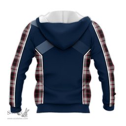 ScotsTee Shop Scottish MacPherson Clan Scottish Crest and Scottish Thistle Sport Tartan Hoodie