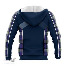 ScotsTee Shop Scottish Sinclair Dress Clan Scottish Crest and Scottish Thistle Sport Tartan Hoodie