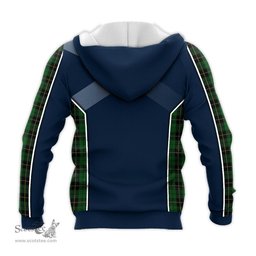 ScotsTee Shop Scottish Wallace Hunting Clan Scottish Crest and Scottish Thistle Sport Tartan Hoodie