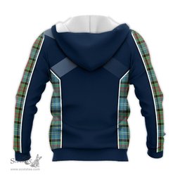 ScotsTee Shop Scottish Walkinshaw Clan Scottish Crest and Scottish Thistle Sport Tartan Hoodie