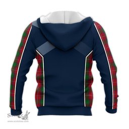 ScotsTee Shop Scottish Rattray Clan Scottish Crest and Scottish Thistle Sport Tartan Hoodie