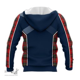 ScotsTee Shop Scottish Orr Clan Scottish Crest and Scottish Thistle Sport Tartan Hoodie