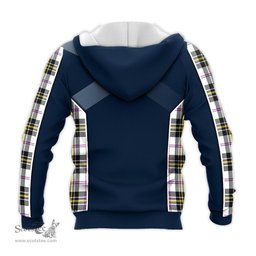 ScotsTee Shop Scottish MacPherson Dress Modern Clan Scottish Crest and Scottish Thistle Sport Tartan Hoodie
