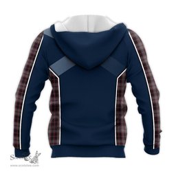 ScotsTee Shop Scottish MacPherson Hunting Clan Scottish Crest and Scottish Thistle Sport Tartan Hoodie