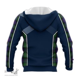ScotsTee Shop Scottish Rose Hunting Clan Scottish Crest and Scottish Thistle Sport Tartan Hoodie