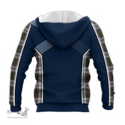ScotsTee Shop Scottish Stewart of Appin Dress Clan Scottish Crest and Scottish Thistle Sport Tartan Hoodie