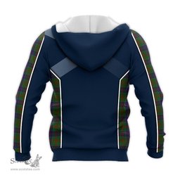 ScotsTee Shop Scottish Stewart of Appin Hunting Clan Scottish Crest and Scottish Thistle Sport Tartan Hoodie