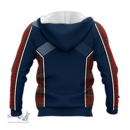 ScotsTee Shop Scottish Matheson Dress Clan Scottish Crest and Scottish Thistle Sport Tartan Hoodie