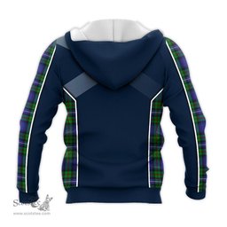 ScotsTee Shop Scottish Robertson Hunting Modern Clan Scottish Crest and Scottish Thistle Sport Tartan Hoodie