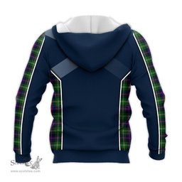 ScotsTee Shop Scottish Sutherland Modern Clan Scottish Crest and Scottish Thistle Sport Tartan Hoodie