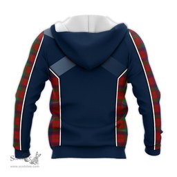 ScotsTee Shop Scottish Robertson Clan Scottish Crest and Scottish Thistle Sport Tartan Hoodie