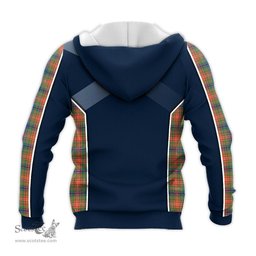 ScotsTee Shop Scottish Wilson Ancient Clan Scottish Crest and Scottish Thistle Sport Tartan Hoodie