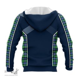 ScotsTee Shop Scottish Murray of Atholl Ancient Clan Scottish Crest and Scottish Thistle Sport Tartan Hoodie