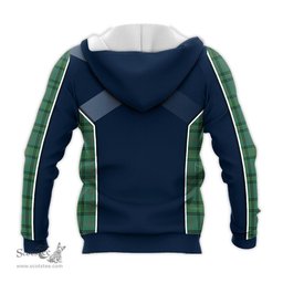 ScotsTee Shop Scottish Ross Hunting Ancient Clan Scottish Crest and Scottish Thistle Sport Tartan Hoodie