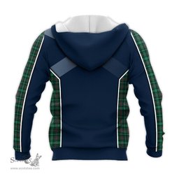 ScotsTee Shop Scottish Ross Hunting Modern Clan Scottish Crest and Scottish Thistle Sport Tartan Hoodie