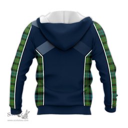 ScotsTee Shop Scottish Rollo Ancient Clan Scottish Crest and Scottish Thistle Sport Tartan Hoodie