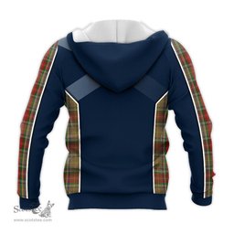 ScotsTee Shop Scottish Muirhead Old Clan Scottish Crest and Scottish Thistle Sport Tartan Hoodie