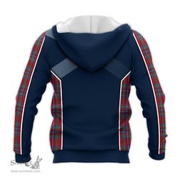 ScotsTee Shop Scottish Spens Clan Scottish Crest and Scottish Thistle Sport Tartan Hoodie